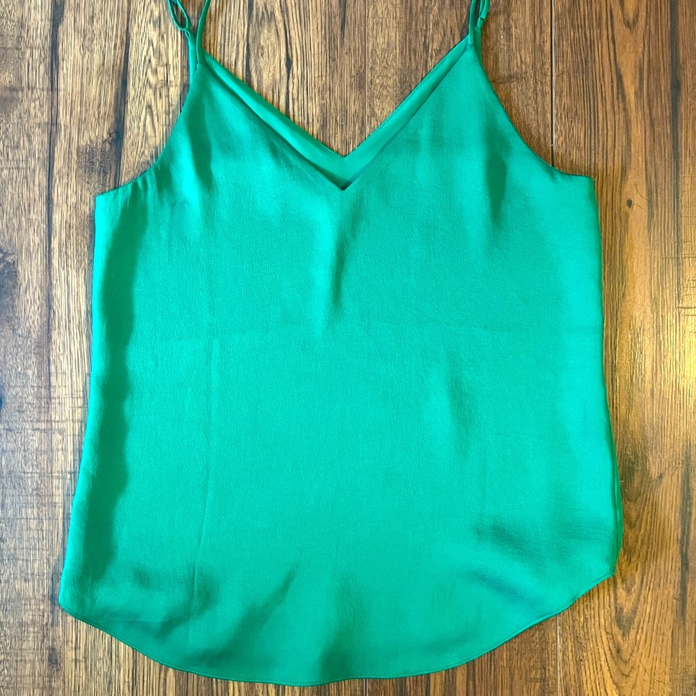 Express green spaghetti strap top